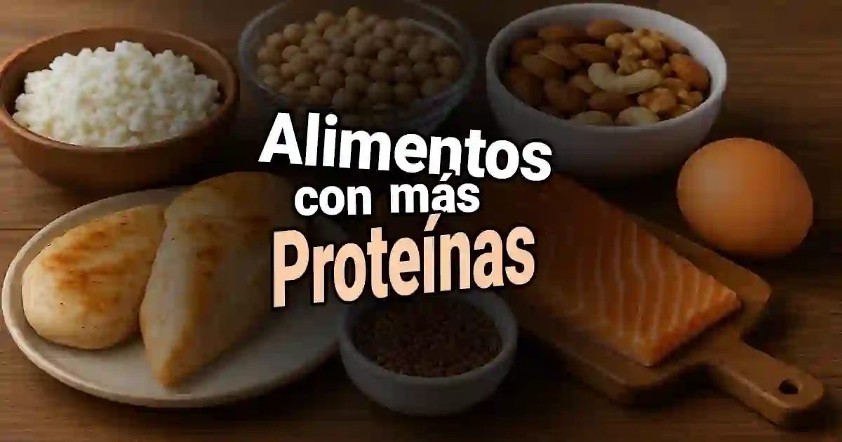 Creamos para ti esta guía para que conozcas cuáles son los alimentos con más proteína