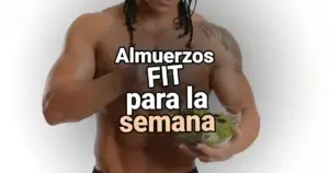 Olvídate de dietas que te dejan con antojos y descubre en 5 min cómo almorzar en la semana que sea fit, fácil y rápido.