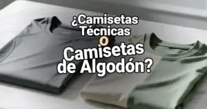 ¿Camisetas técnicas o camisetas de algodón? Ventajas 4 Elegir entre camisetas técnicas o camisetas de algodón no es adivinar qué es mejor para todos, sino qué es mejor para ti.