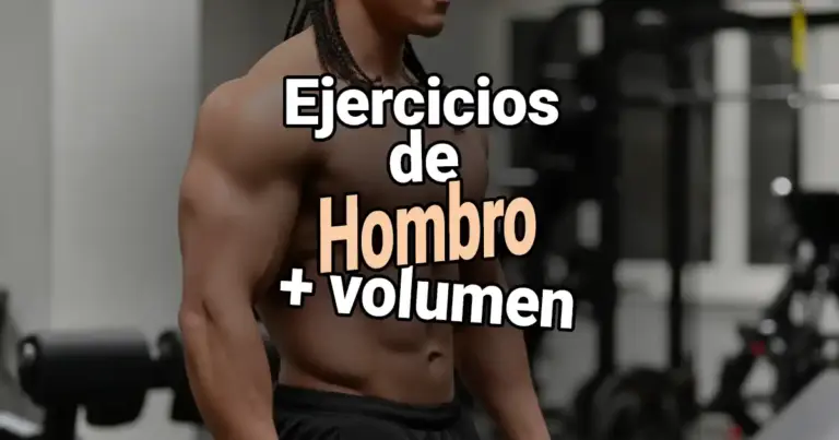 ENTRENAMIENTO FITNESS 4 No solo responderemos sobre la cantidad de ejercicios de hombro, sino que te guiaremos para estructurar tu entrenamiento.