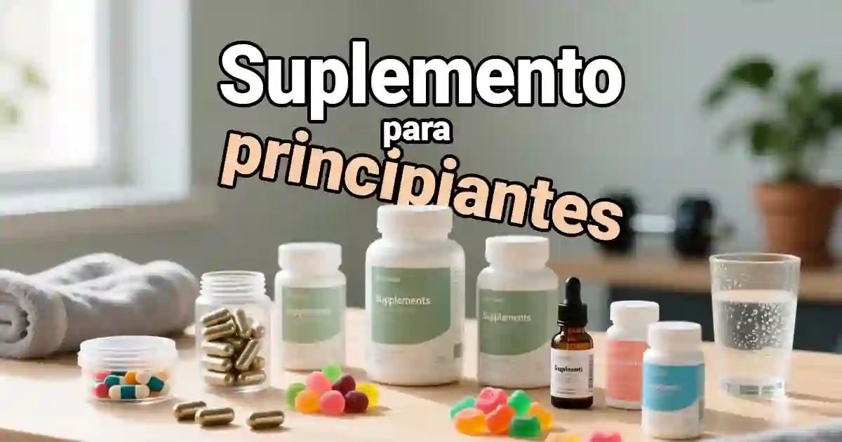 ¿Iniciando tu vida fit?, si es así, te servirá identificar el mejor suplemento para principiantes